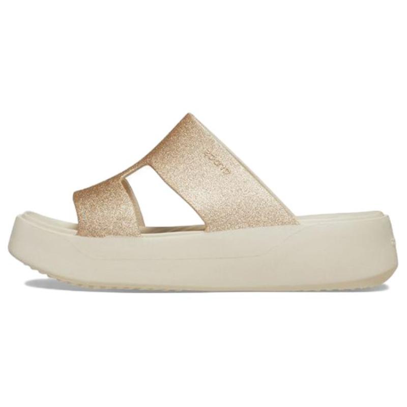 Crocs Getaway Platform H Strap Sandals 'White Brown' Women's