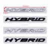 3D ABS 18.9cm HYBRID Emblem Badge Car Body Trunk Sticker Decal For Lexus CT200h RX450h ES300h Auto Accessories GE8