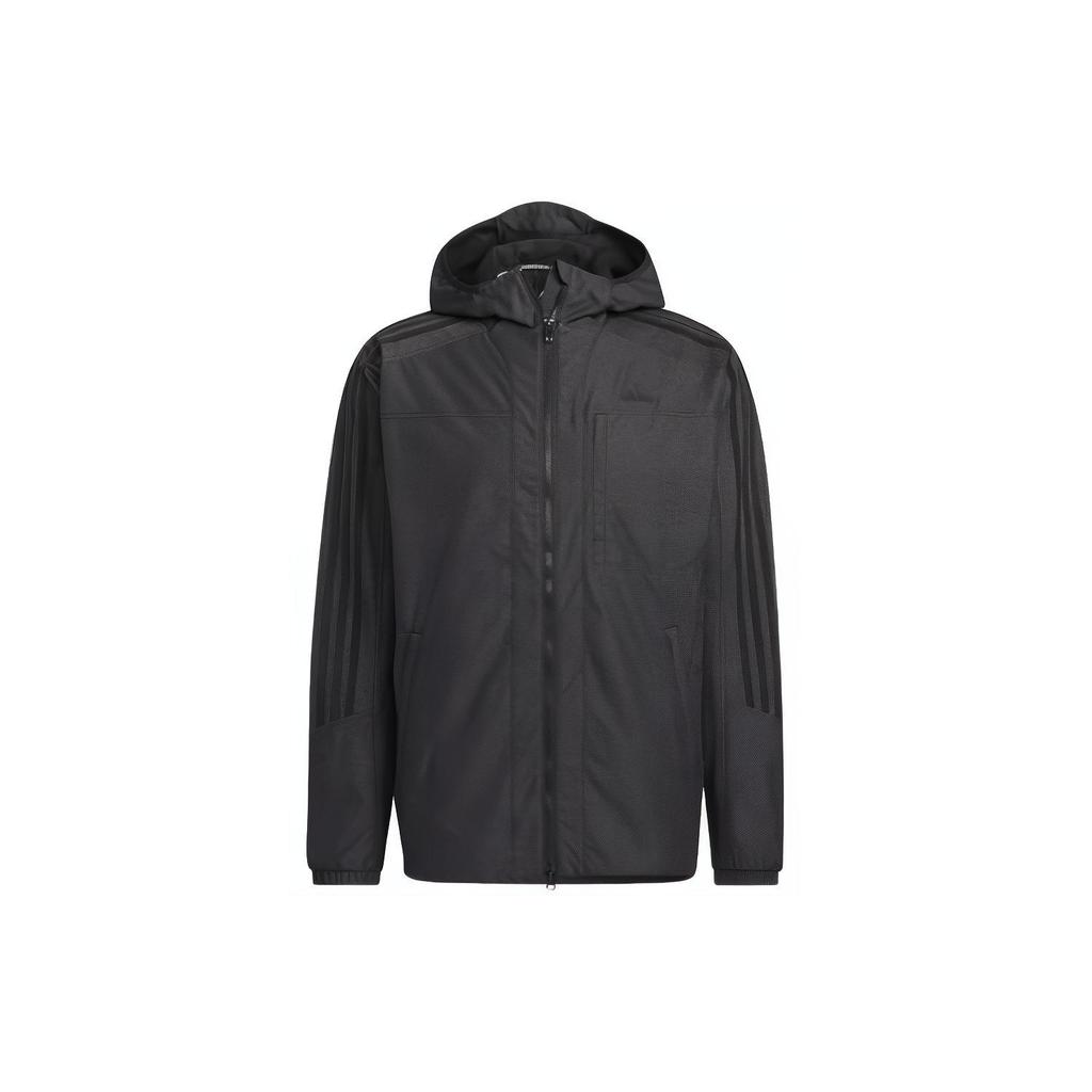 Adidas Jackets Men's Black Hooded Moderate Other HM2722