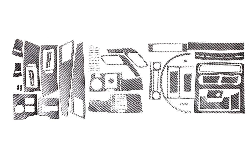 

Накладки на панель (50 деталей) Карбон для Volkswagen Crafter 2006-2016 рр.