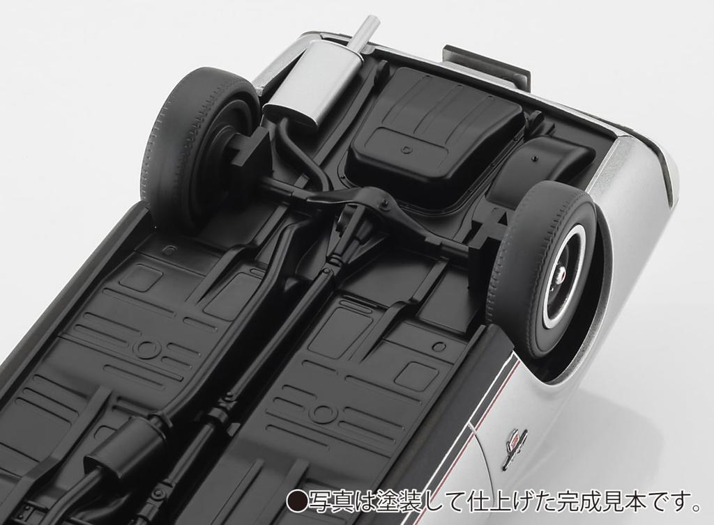 Hasegawa Series Toyota Celica LB 1600GT Social Silver Plastic Model Kit 1/32 e-Moke Snap-Fit EM01-SS