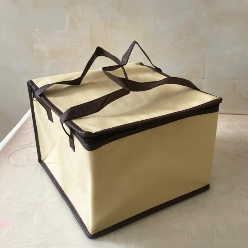 Thermo-Lunchpaket aus Vlies mit hoher Kapazität, Isolierung für Lebensmittel, tragbare Camping-Picknick-Taschen, Kühltasche, Getränketräger