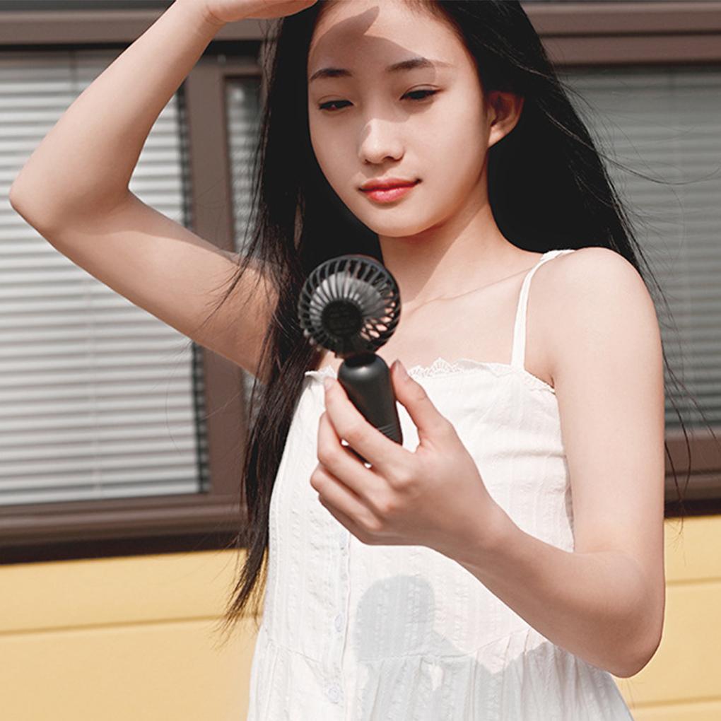 3-speed Lightweight Handheld Fan With USB Rechargeable Mini Portable