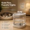 60.87oz Large-capacity pet water dispenser, automatic circulating water bowl for cats and dogs, a must-have for lazy people, silent water pump
