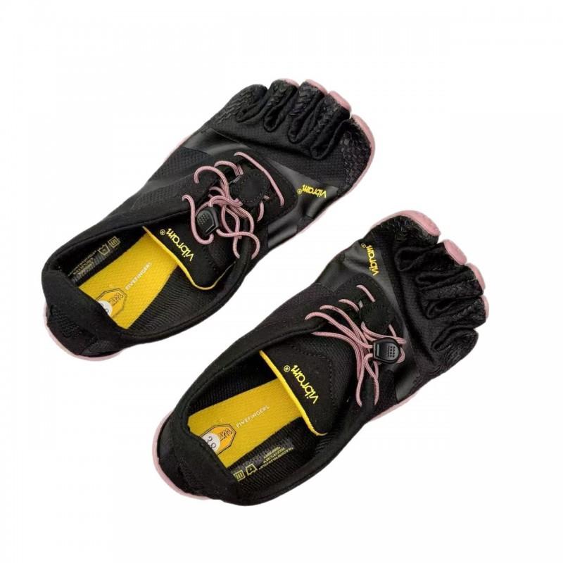 Womens Barefoot Five-Toe Indoor Fitness Shoes With Soft Rubber Sole Non-Slip Yoga Pilates Training Footwear