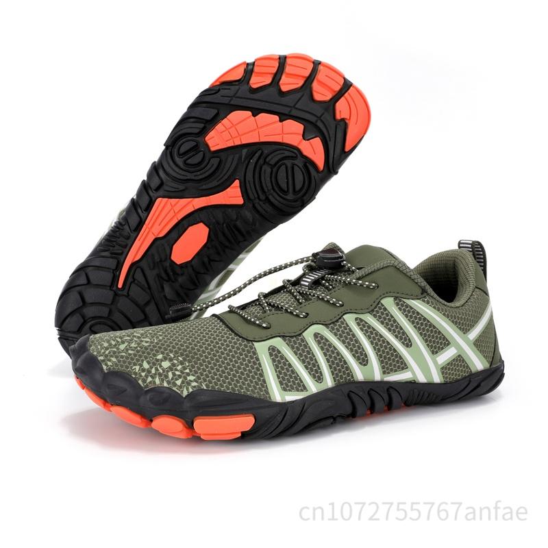 High Quality Water Shoes Men'S Women'S Wading Swimming Barefoot Five Fingers Aqua Shoes Beach Seaside Fitness Anti-Slip Sneakers