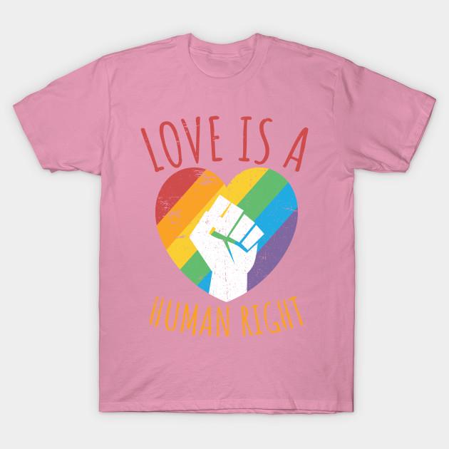 T Shirt Women Love Is A Human Right Harajuku Print Kawaii Tshirt Summer Short Sleeve Female T-Shirt Top Tee