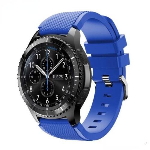 Classic 22mm Silicone Strap For Samsung Galaxy Watch 3 45mm/Huawei Watch 3/GT2 Soft Sport Bracelet Wristband For Amazfit GTR 47mm Correa