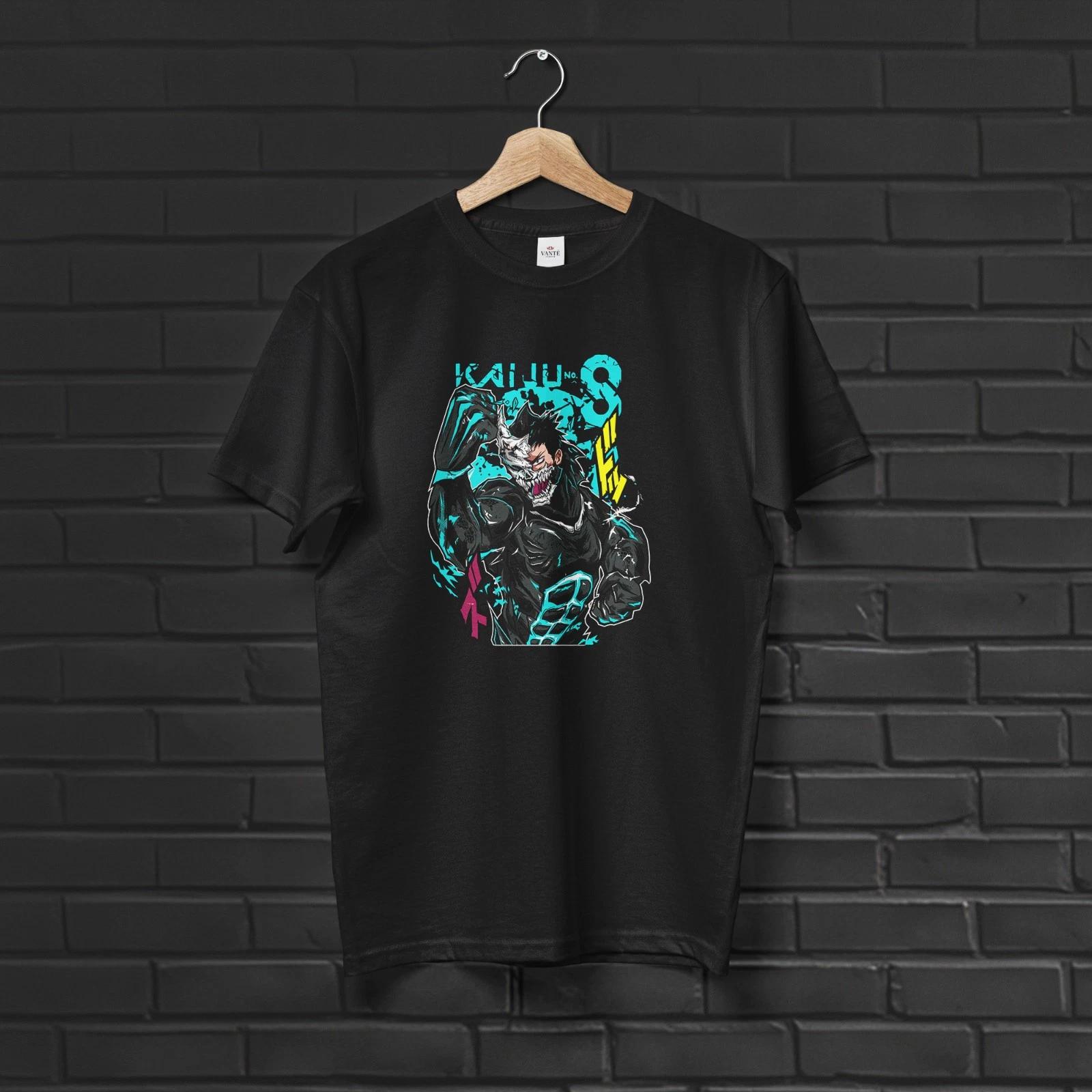 Kafka Hibino Anime T-Shirt Manga Streetwear Graphic Tee Unisex Top 3XL