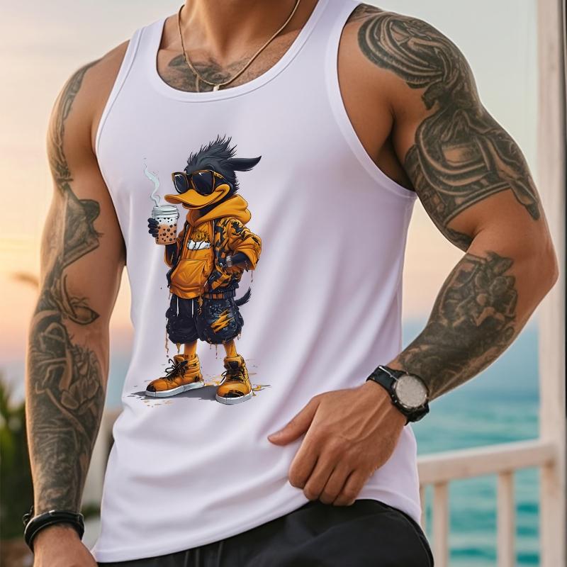 

Durable & Quick-Dry, Perfect for Soccer & Outdoor Training, Men s Athletic Tank Top, Stretchable & Breathable XXL