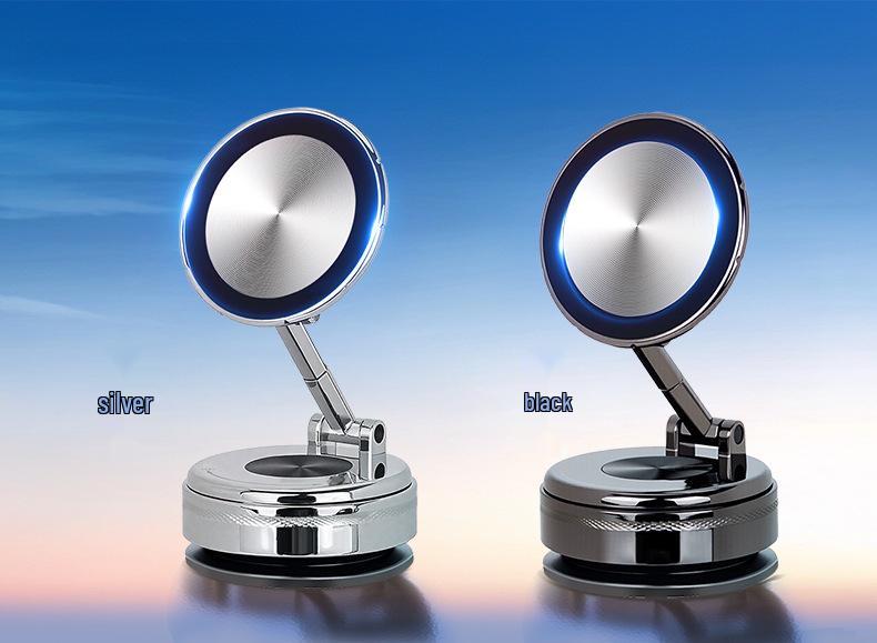 Magnetic Suction Cup Phone Holder for Car Console with Mechanical Arm
