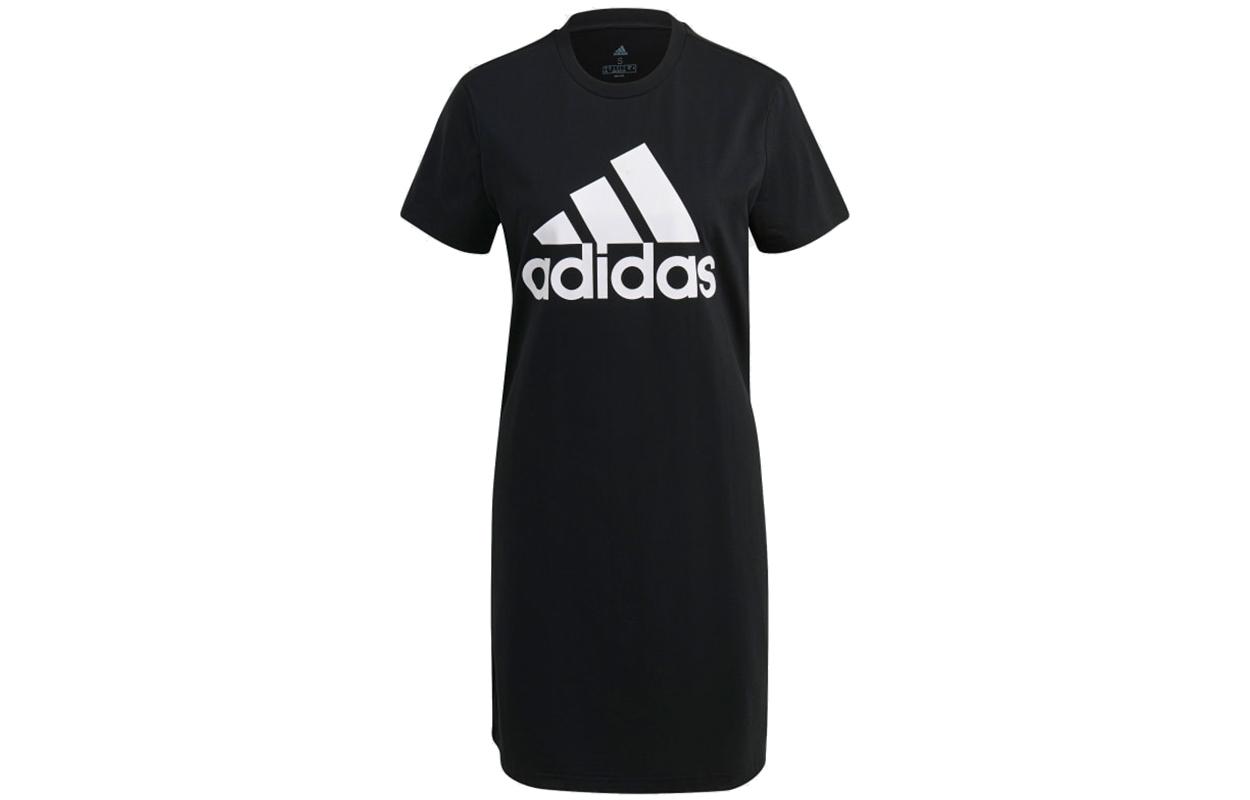 Adidas Essential Short Sleeved Dress Women s Black GM5588 S