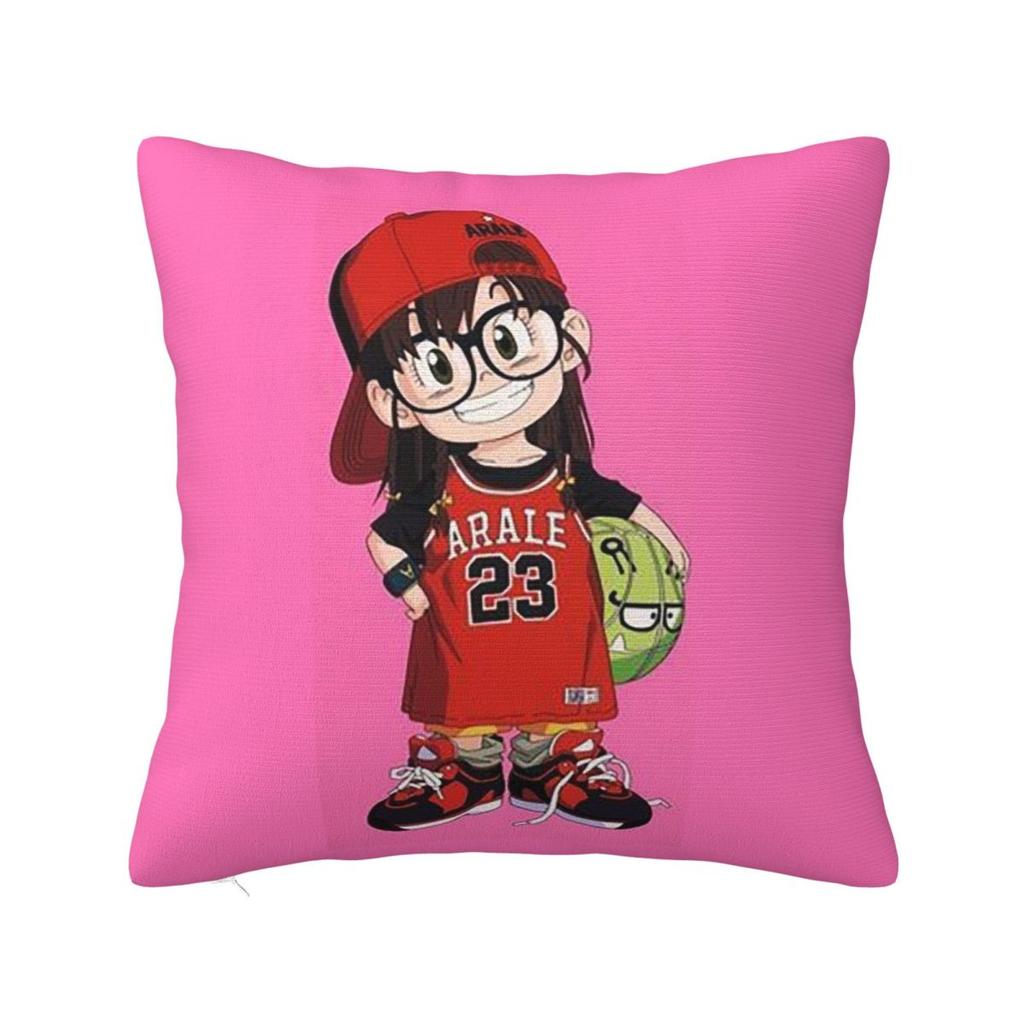 Arale Unchi-Kun Square Pillowcase Cushion Cover Pillow Case Throw Pillow Cover For Home Sofa Living Room