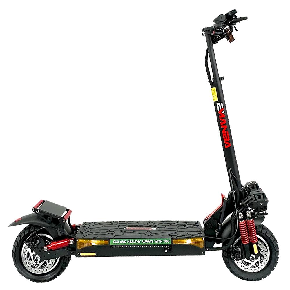 E-Scooters X4 1600W Dual Motor 48V18AH Battery Double Braking Fold Scooters Electric 10-Inch Tire Off-road Electric Scooter NFC