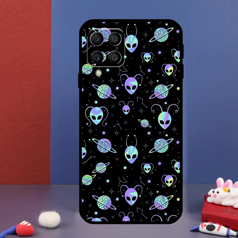 Alien Martian UFO For Samsung Galaxy M31 M51 M33 M13 M23 M53 M15 M55 M14 M34 M54 M20 M30s M32 M52 Phone Case