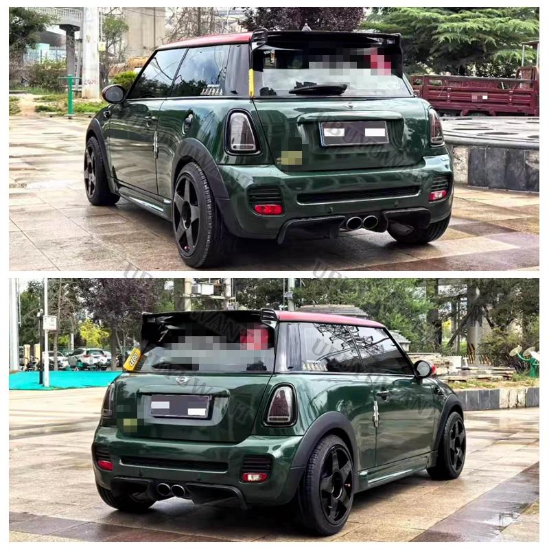 Carbon Fiber For BMW Mini Cooper R50 R53 R56 Ver.2.11/2.12 Type B JCW Style Rear Wing Exterior Body Kits 06-13
