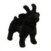 Cute Simulation Goat Pendant Plush Toy Doll Black Goat Doll Girls Bag Keychain Pendant