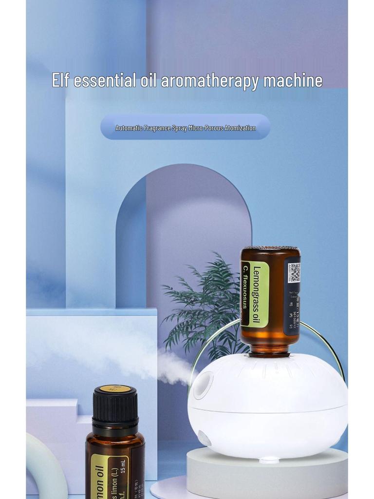 Little Elf Wireless Aroma Diffuser - Automatic Spray & Sensor for Bedroom or Car