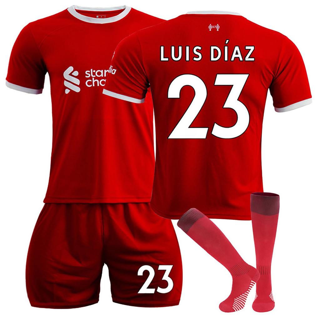 2324 Liverpool-Home Jerseys Children's Football Training Suit Set