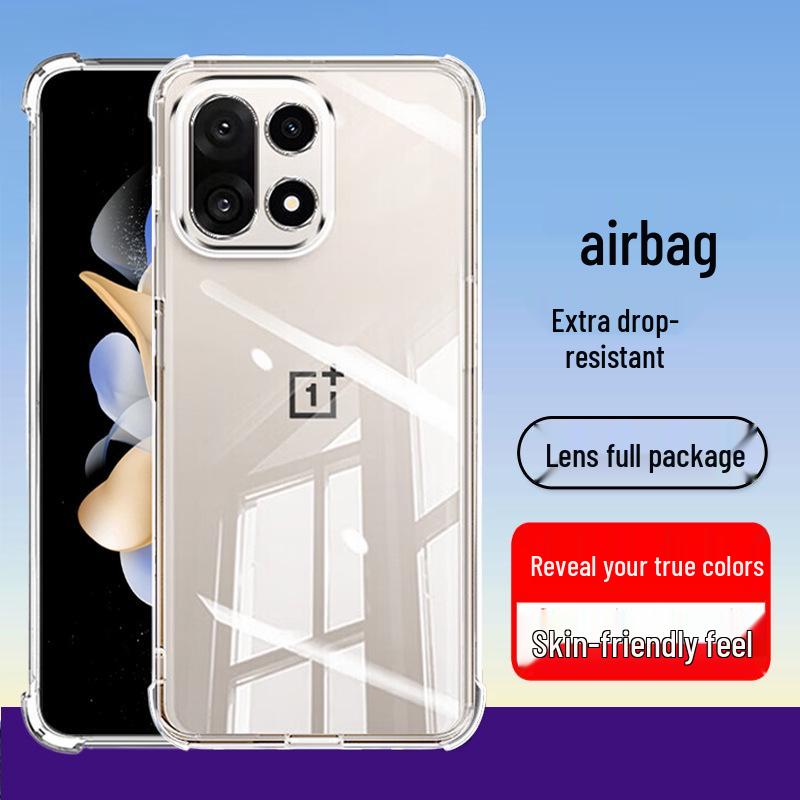 Airbag Anti-fall Transparent Soft Shell Case for OnePlus 12-7T Pro RT