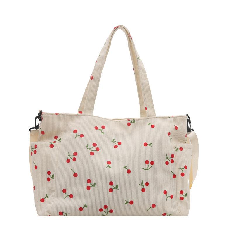 Underarm Bag Women's 2025 Summer New Trendy Cute Strawberry Tote Bag Versatile Shoulder Bag Casual Messenger Bag