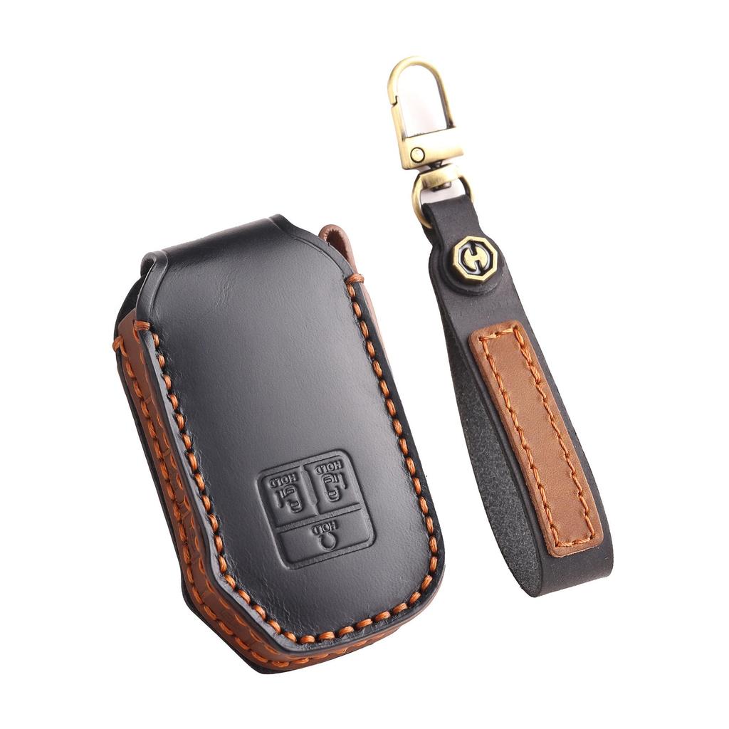 Pokrowiec na kluczyk z prawdziwej skóry dla Kia Carnival 2021 - Trwała ochrona z biznesowym stylem