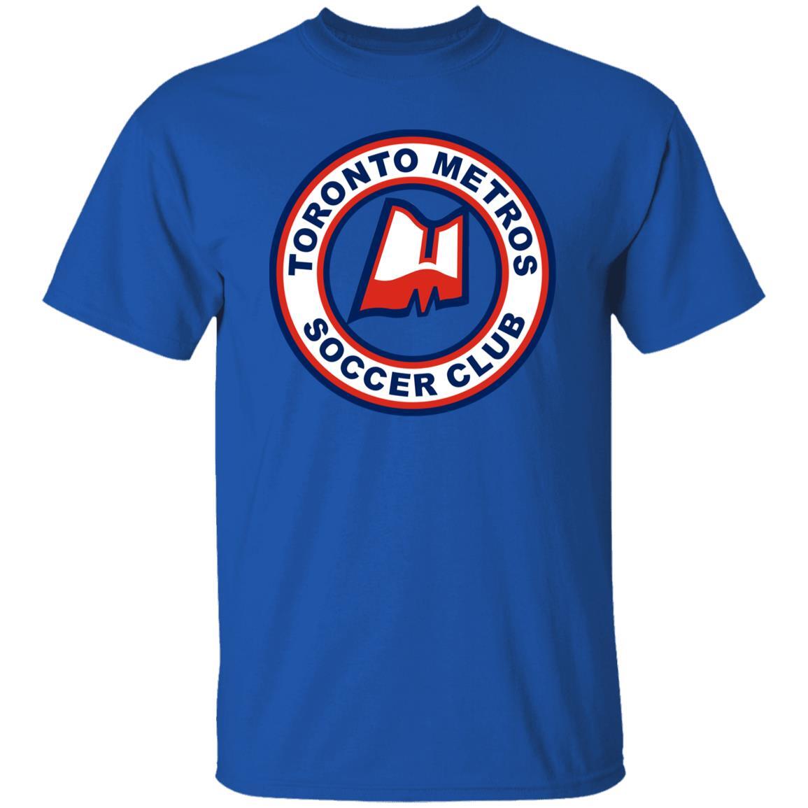 Toronto Metros T-shirt Classic NASL Soccer 4XL