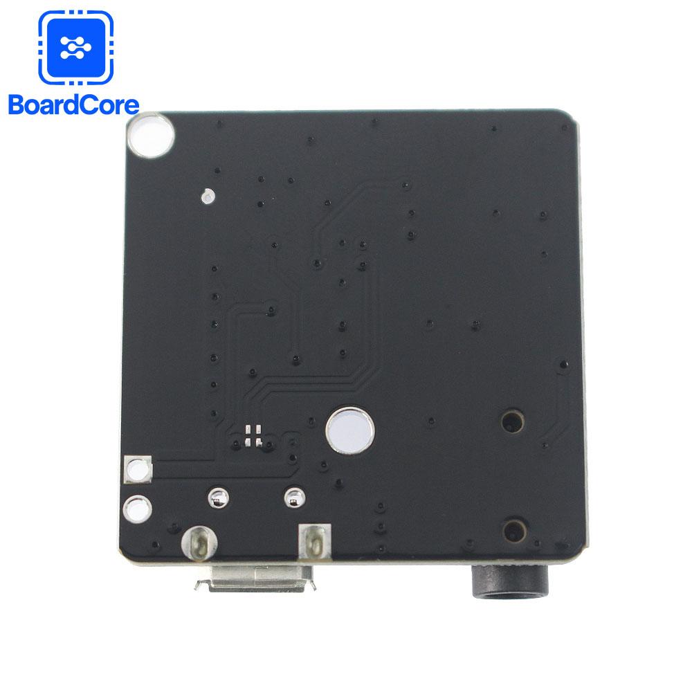 Mikro Bluetooth 5.0 Audio-Empfängermodul DC 3,7-5V Drahtloses MP3-Decoderboard für Autoradio Heimlautsprecher Verstärker DIY
