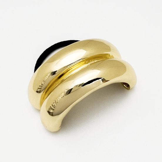 Vintage stil legering konkav hår slips geometrisk design legering dekor elastisk hår ring kvinner hestehale holder hår tilbehør