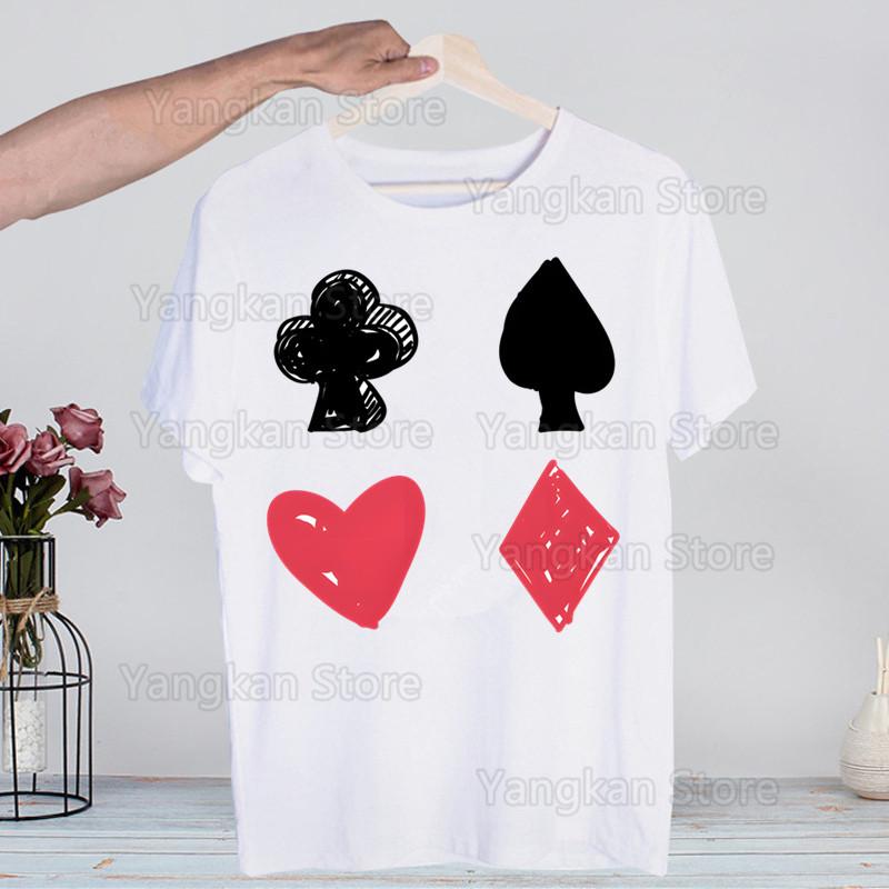 Alice In Borderland Usagi Arisu Kuina Chishiya Trička Módní Pánské a Dámské Topy Tričko Krátký Rukáv Unisex Tričko