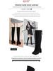 Winter 2025 Women's Over-the-Knee Chunky Heel Stretch Boots