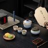 Merchandise ceramic kung fu tea set gift box set, high-end practical business gifts for customers and elders