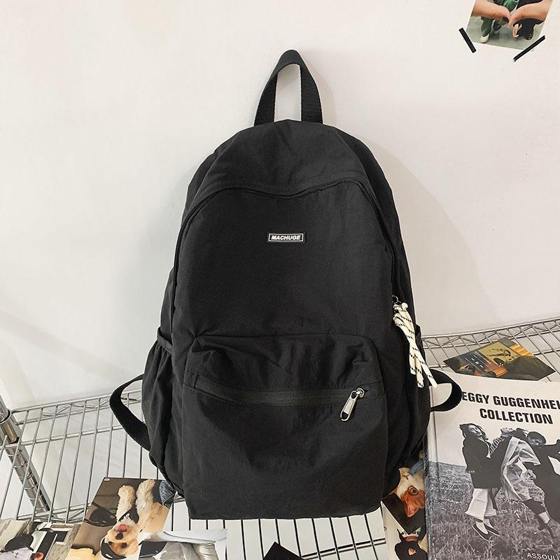 Velkokapacitní batoh v ležérním stylu, pánská letní nová módní plátěná taška, studentský všestranný školní batoh