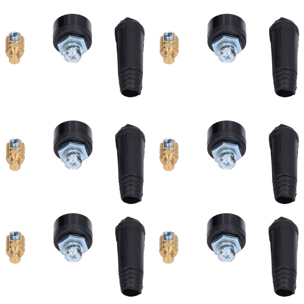 10 Satz WIG Schweißkabel Panelstecker Buchse Schnellkupplungsadapter 1025 EU Stil