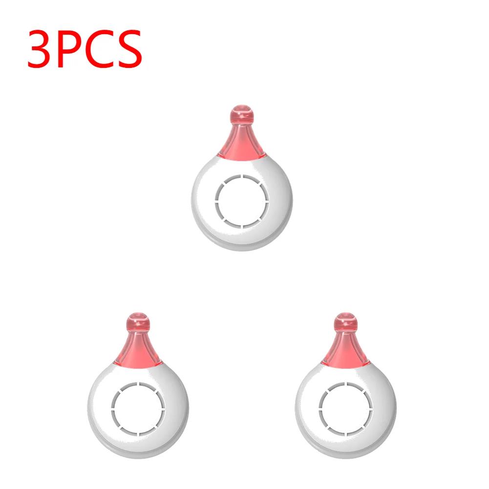 1-3Pcs USB Rechargeable Ultrasonic Pest Reject Flea Tick Lice Repeller Collars Mountaineering Buckle Portable For Cat Dog Pet2
