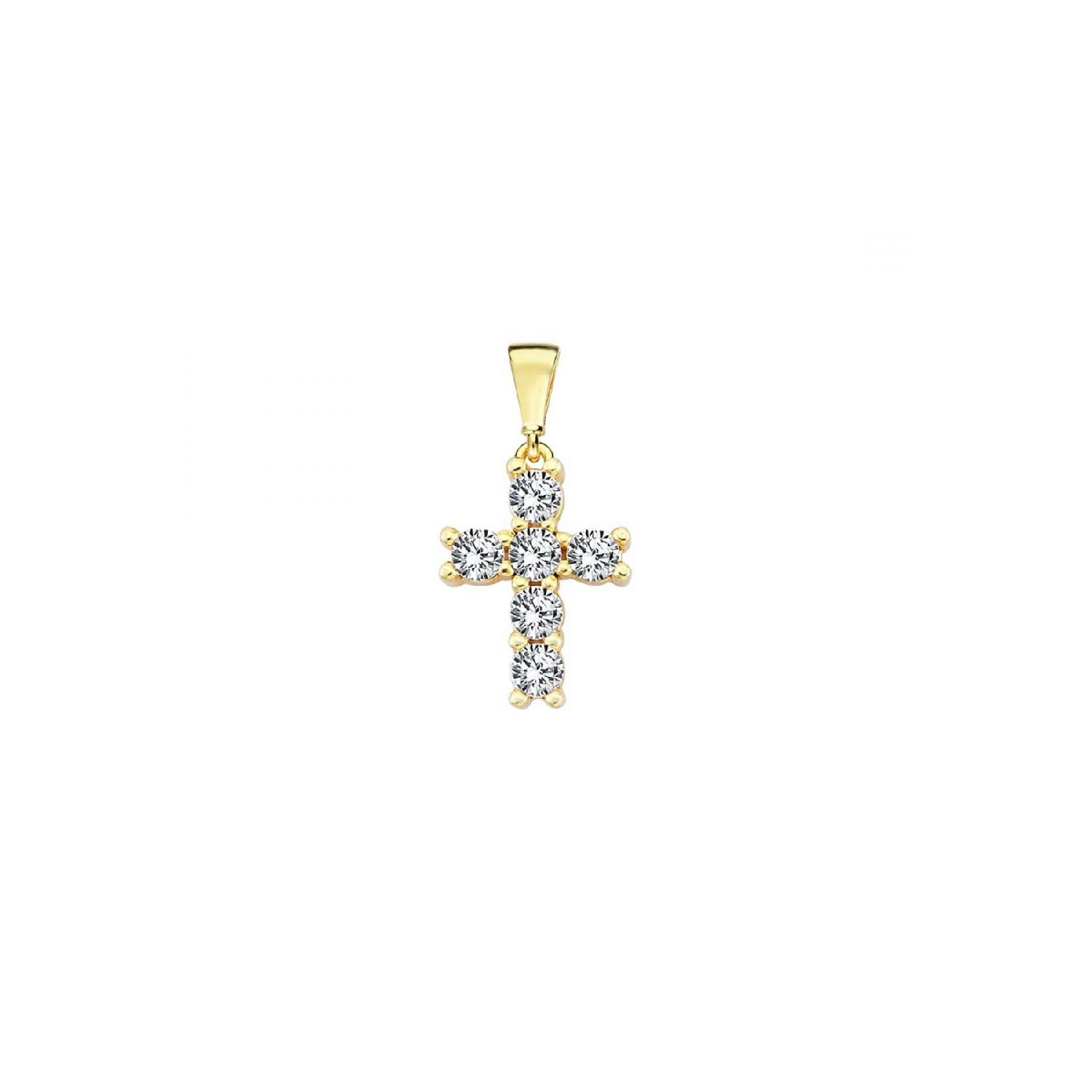 

Tiny Necklace With Golden Crusade