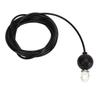 Black Pulley Cable Fitness Pulley System Cable Heavy Duty Steel Wire Rope for Gym Home Exercise 4m