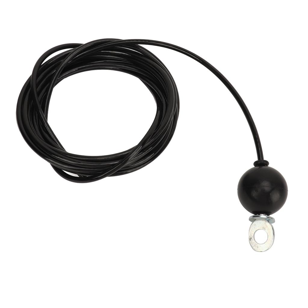 Black Pulley Cable Fitness Pulley System Cable Heavy Duty Steel Wire Rope for Gym Home Exercise 4m