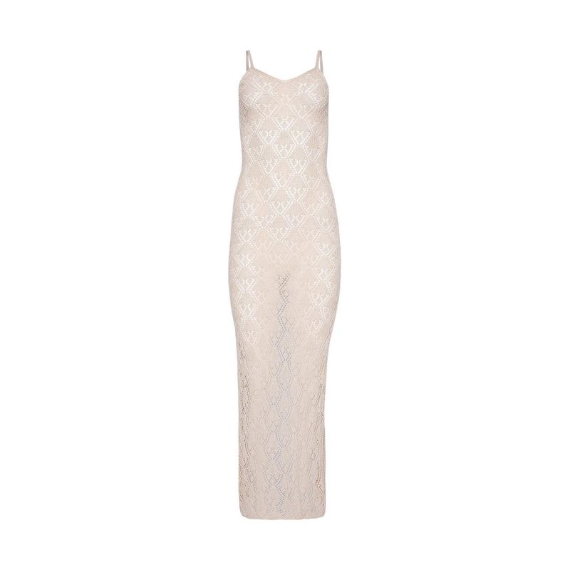 Easiest for Match Export 2023 Fashion Winter New Fashion Sexy Wind Cut Out Slim-Fit Figure Flattering Long Dress Dress Female