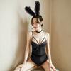 Sex Underwear Sexy Lace Bunny Uniform Temptation Pure Desire Suit Dark Button Crotch Sex Uniform Nightclub Suit