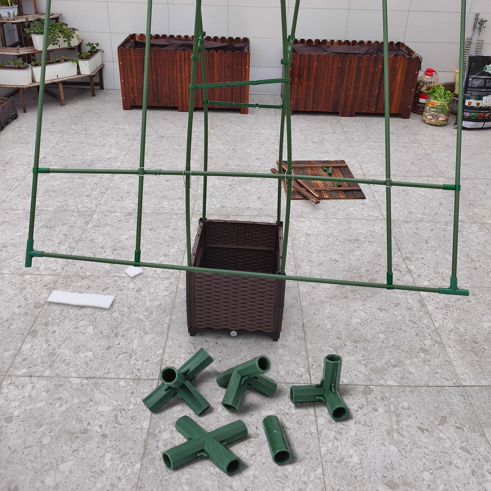 3-way Design Garden Frame Connectors Greenhouse Connectors