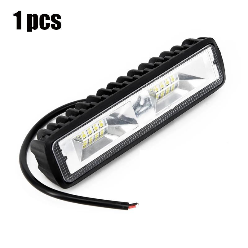 LED Headlights 12-24V For Auto Motorcycle Truck Boat Tractor Trailer Offroad Working Light 48W LED Work Light Spotlight
