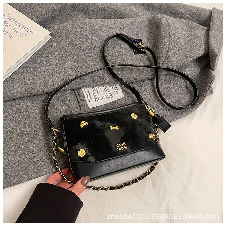 

Stylish and simple hand-carried bowling bag women s 2025 spring new fashion high-end shoulder bag trendy messenger bag
