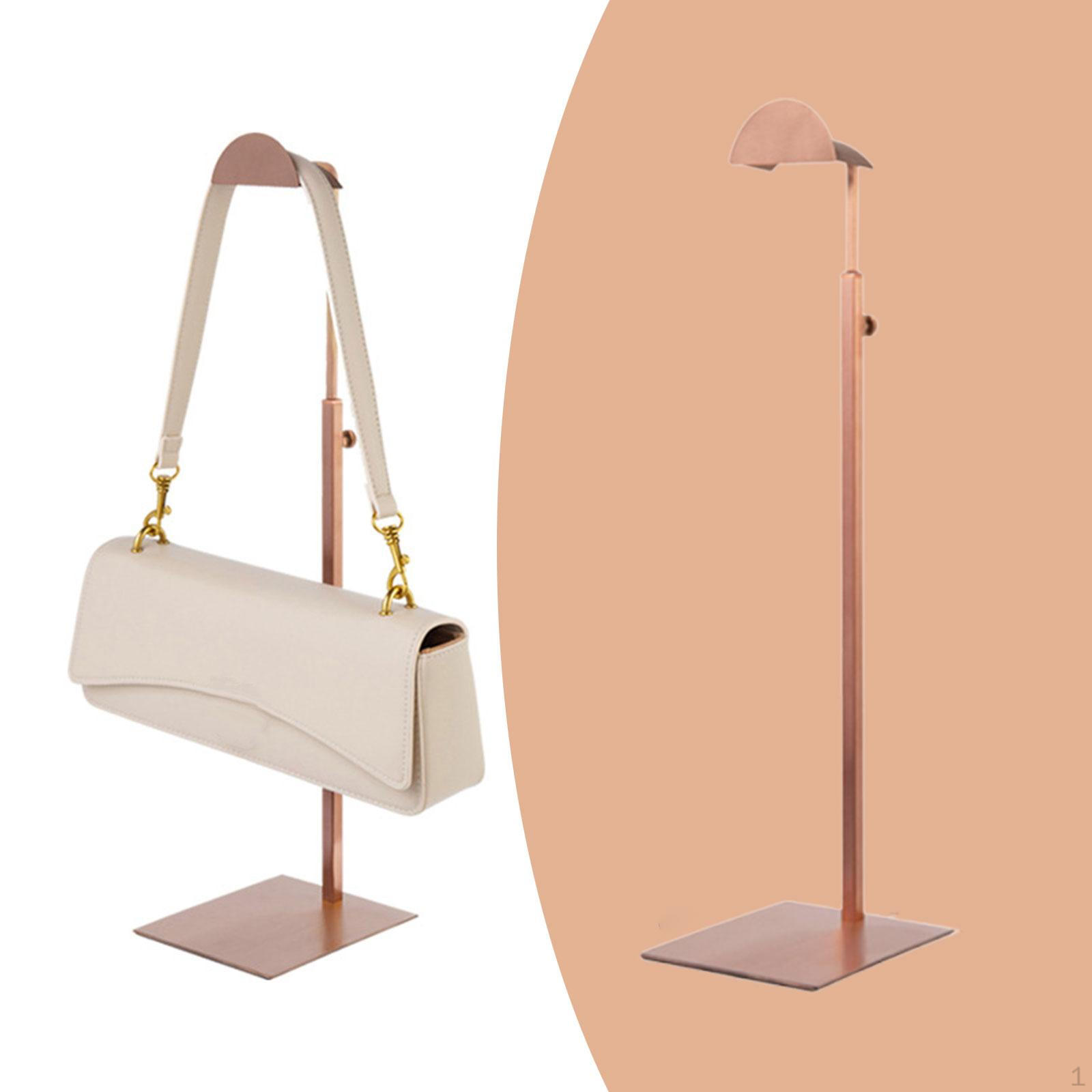 Подставка для демонстрации сумок, держатель для сумок для розничного магазина, малого бизнеса розового золота