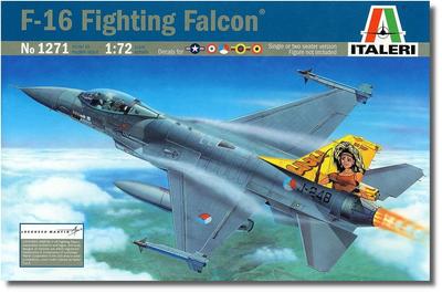 Tamiya Lockheed Martin F-16A Fighting Falcon 38071 (Italeri 1/72 Airplane Series 1271)