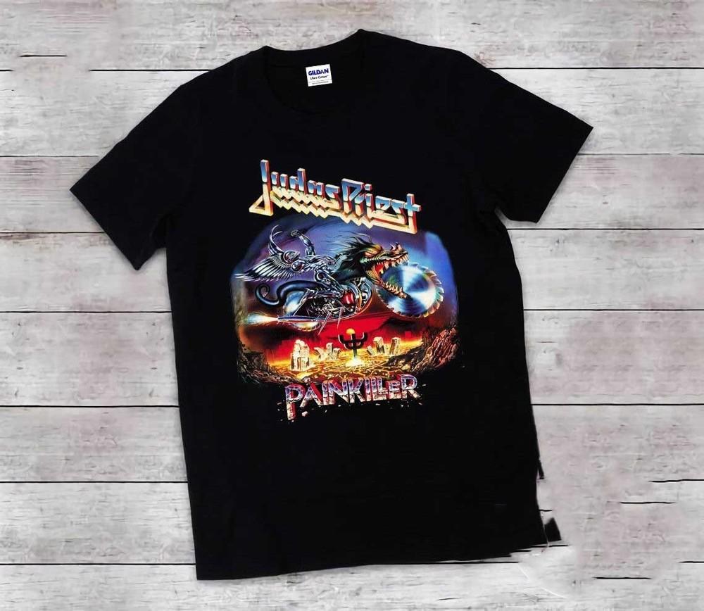 Judas Priest Painkiller Rare T Shirt Black Men  S M L 234XL  A188
