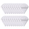 10/20Pcs Triangle Velvet Powder Puff Pizza Flours Mini Face Makeup Sponge Cosmetics Washable Lightweight Makeup Tool