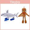Sahur Tungtung Tung Tralalero Tralala Stuffed Toy Parody Short Plush Game Doll