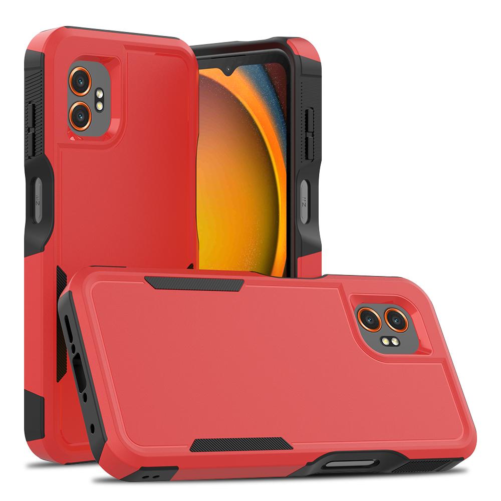 Coque Hybride Blindée antichoc pour Samsung Galaxy XCover7 Pro Cadre en TPU Plastique Dur Anti-chute Housse de Protection pour Téléphone Portable Funda