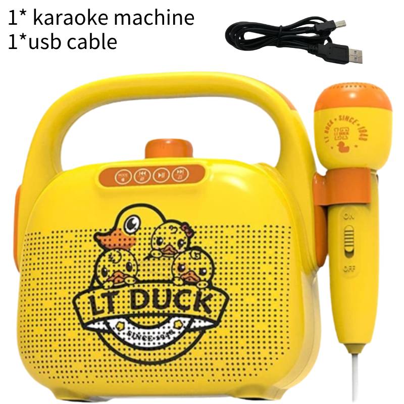 

Поющая утка Детская караоке-машина Игрушки Bluetooth-динамик АБС-материал Подарок